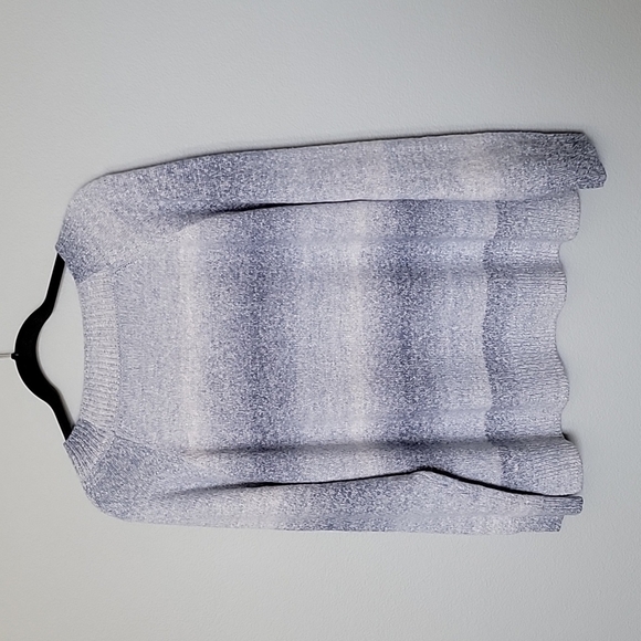 Chaps NWT XXL Blue Ombre Stripe Cozy Soft Sweater - Picture 7 of 8